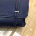 Hermes Dark Blue Steve 35 Messenger Bag