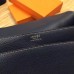 Hermes Dark Blue Steve 35 Messenger Bag