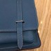 Hermes Blue Jean Steve 35 Messenger Bag