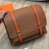 Hermes Bicolor Steve 35 Messenger Brown Bag Hermes Bicolor Steve 35 Messenger Brown Bag