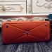 Hermes Victoria II 35cm Bag In Orange Leather