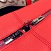 Hermes Victoria II 35cm Bag In Red Leather