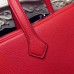 Hermes Victoria II 35cm Bag In Red Leather