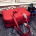 Hermes Victoria II 35cm Bag In Red Leather