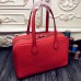 Hermes Victoria II 35cm Bag In Red Leather