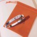 Hermes Silver Small Kelly Bracelet With Diamonds