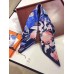 Hermes Caban Les tresors d'un Artiste Silk Scarf