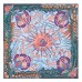 Hermes Blue Flowers of South Africa Silk Scarf