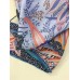 Hermes Blue Flowers of South Africa Silk Scarf