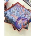 Hermes Blue Flowers of South Africa Silk Scarf