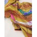 Hermes Yellow Le Pegase d'Hermes au Bloc Shawl