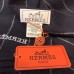 Hermes Marine Rayure Banquier Muffler Stole