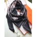 Hermes Black Pirouette au Galop Shawl