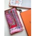 Hermes Pink Le Jardin de la Maharani Shawl