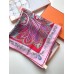 Hermes Pink Le Jardin de la Maharani Shawl