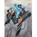 Hermes Blue Couvertures Nouvelles Giant Scarf