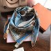 Hermes Quetsche Della Cavalleria Favolosa Silk Twill Scarf