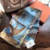 Hermes Quetsche Della Cavalleria Favolosa Silk Twill Scarf