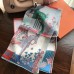 Hermes Aqua Della Cavalleria Favolosa Silk Twill Scarf