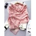 Hermes Pink Fleurs Et Papillons De Tissus Bandana