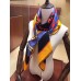 Hermes Yellow Tatersale Cashmere Shawl 140