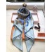 Hermes Blue Grand Manege A Jouets Shawl 140cm
