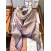 Hermes Nude Cavalcadour Morning Shawl 140cm