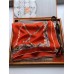 Hermes Piment Robe Du Soir Shawl 140CM