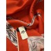 Hermes Piment Robe Du Soir Shawl 140CM