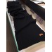 Hermes Black Chamonix Muffler