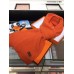 Hermes Orange Chamonix Muffler