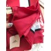 Hermes Red Ex-Libris Coloriage Silk Shawl