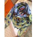 Hermes Blue Savana Dance Shawl