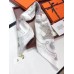 Hermes Creme Paperoles Silk Twill Scarf