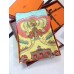 Hermes Soufre Paperoles Silk Twill Scarf