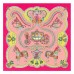 Hermes Vieux Rose Paperoles Silk Twill Scarf