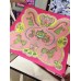 Hermes Vieux Rose Paperoles Silk Twill Scarf