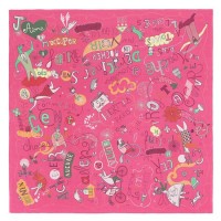 Hermes Rose Les Confessions Shawl Hermes Rose Les Confessions Shawl