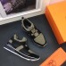 Hermes Men Kaki/Noir Player Sneakers