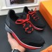 Hermes Men Black Miles Sneakers