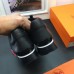 Hermes Men Black Miles Sneakers