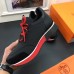 Hermes Men Black Miles Sneakers