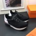 Hermes Men Noir Miles Sneakers