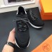 Hermes Men Noir Miles Sneakers