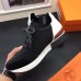 Hermes Men Noir Miles Sneakers