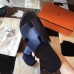 Hermes Izmir Sandals In Sapphire Epsom Leather