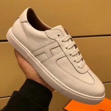 Hermes Olympic Sneakers In Black Leather