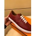 Hermes Olympic Sneakers In Red Leather