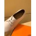 Hermes One Sneaker In White Leather