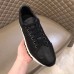 Hermes Trail Sneaker In Black Calfskin Leather